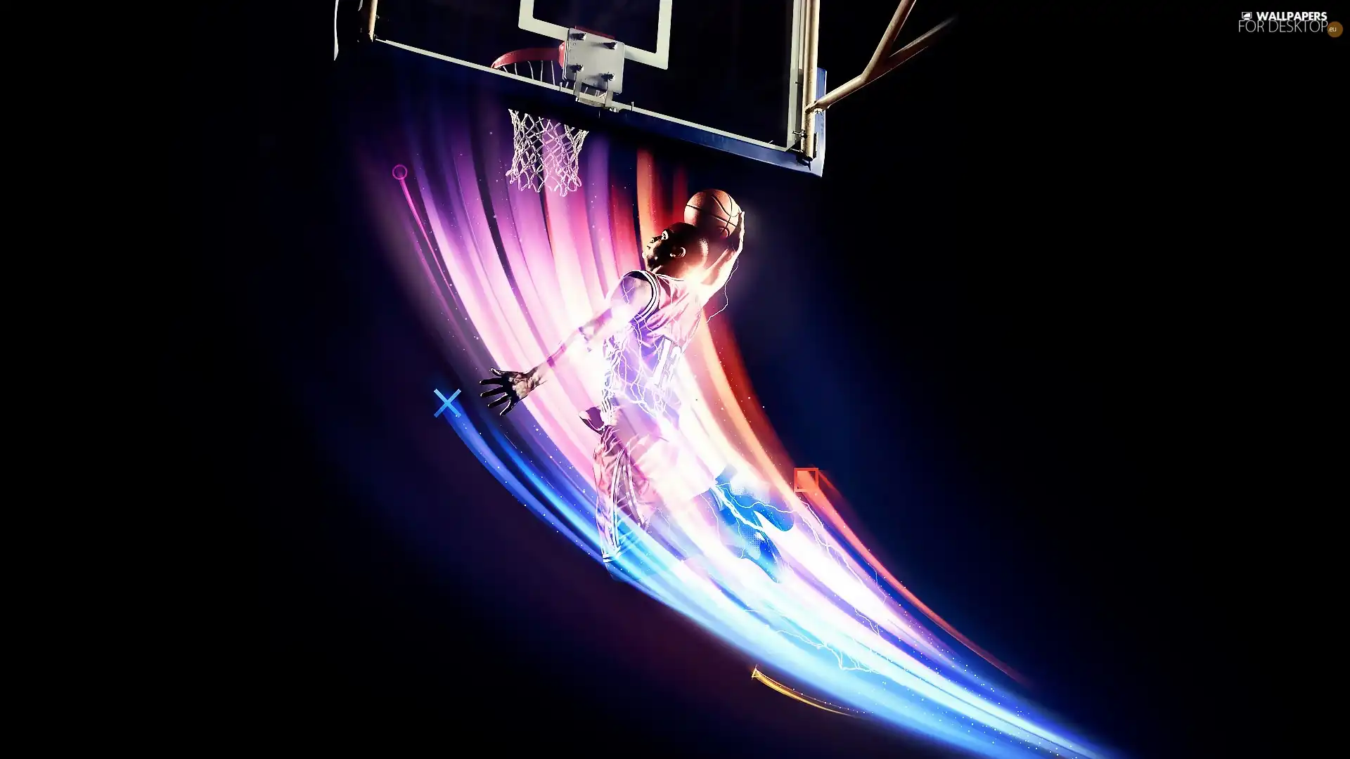 3D Graphics, basketball, Ball, basketball