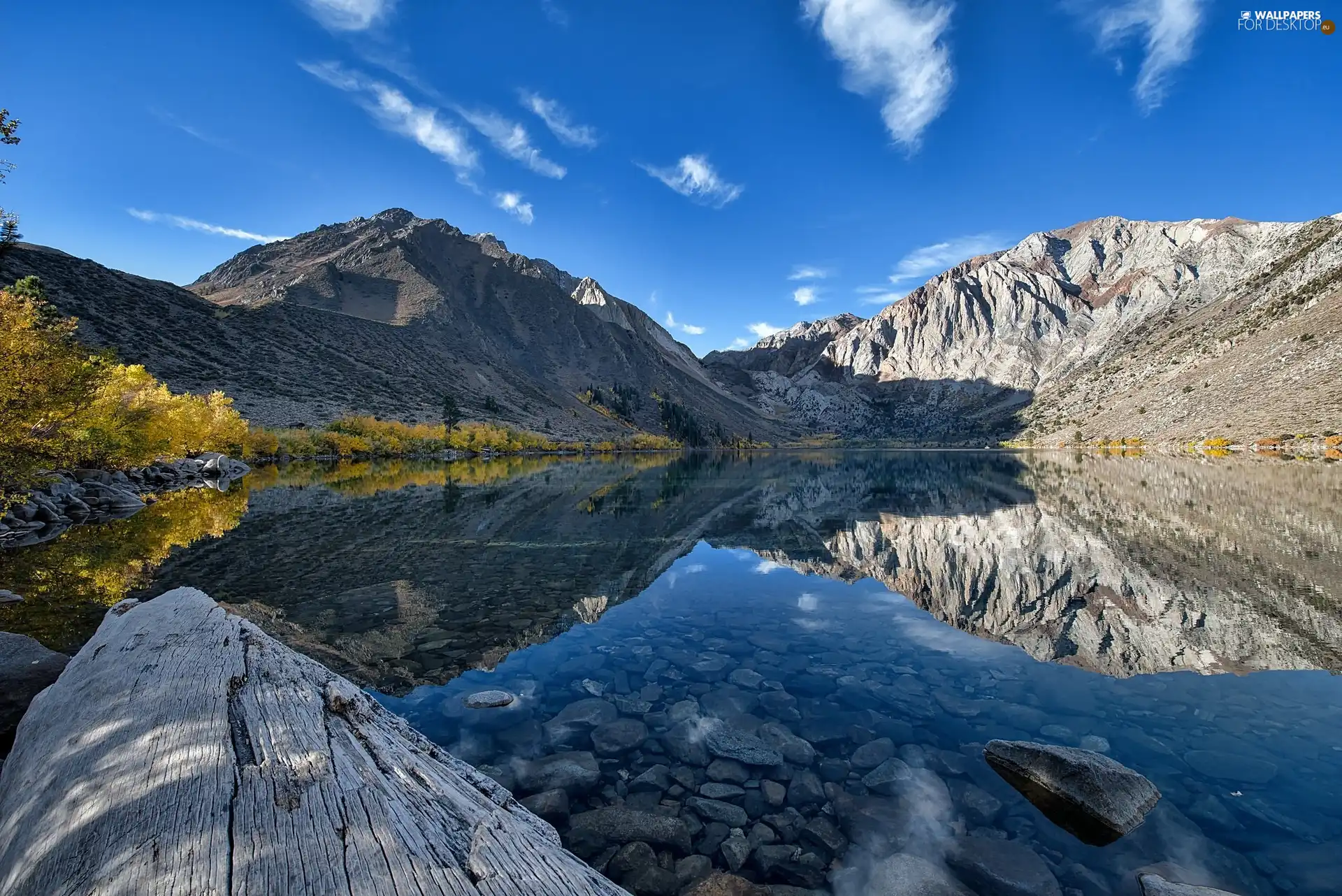 Mountains, USA, California, Convict Lake