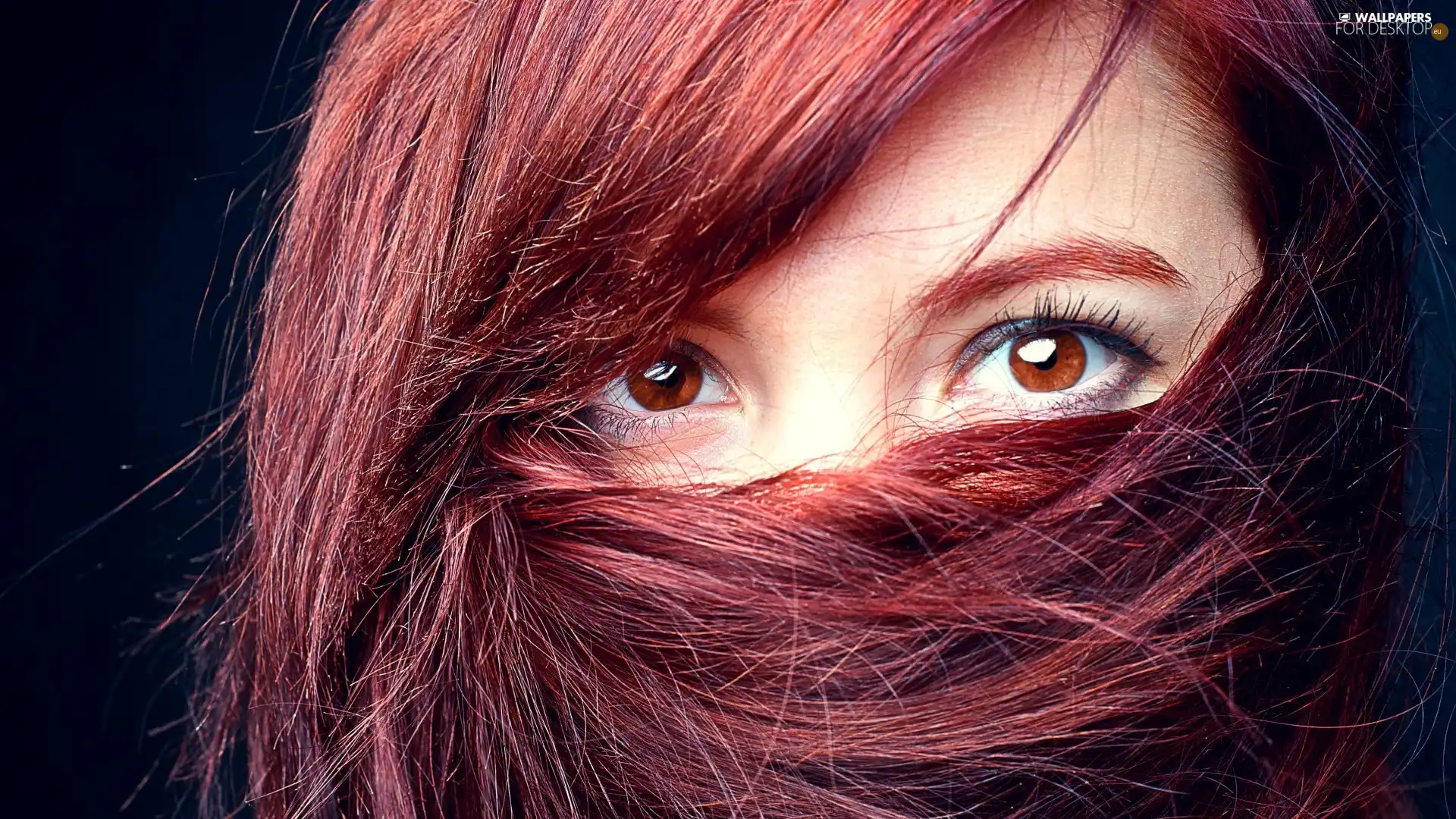 Women, Brown, Eyes, Hair