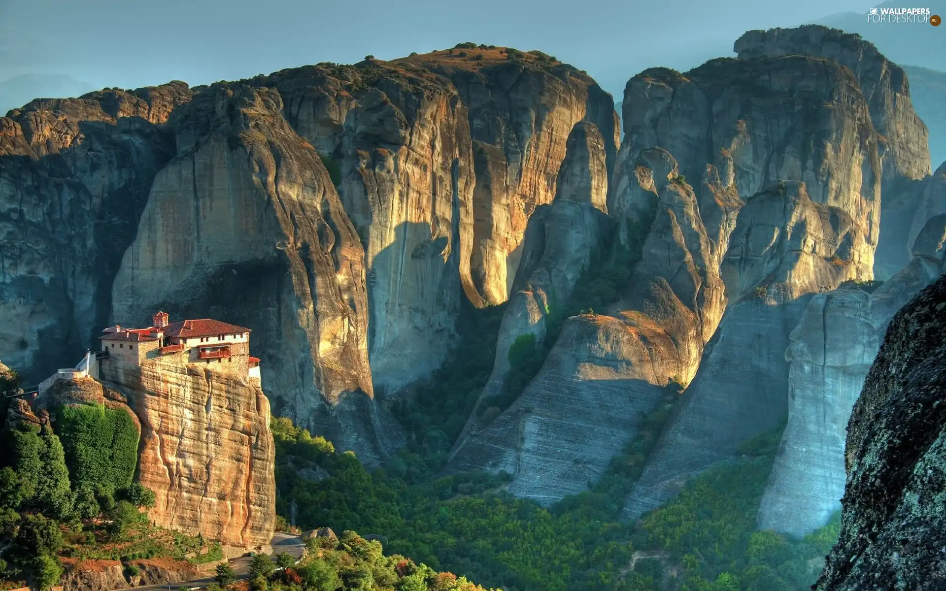 Greece, meteors, Mountains