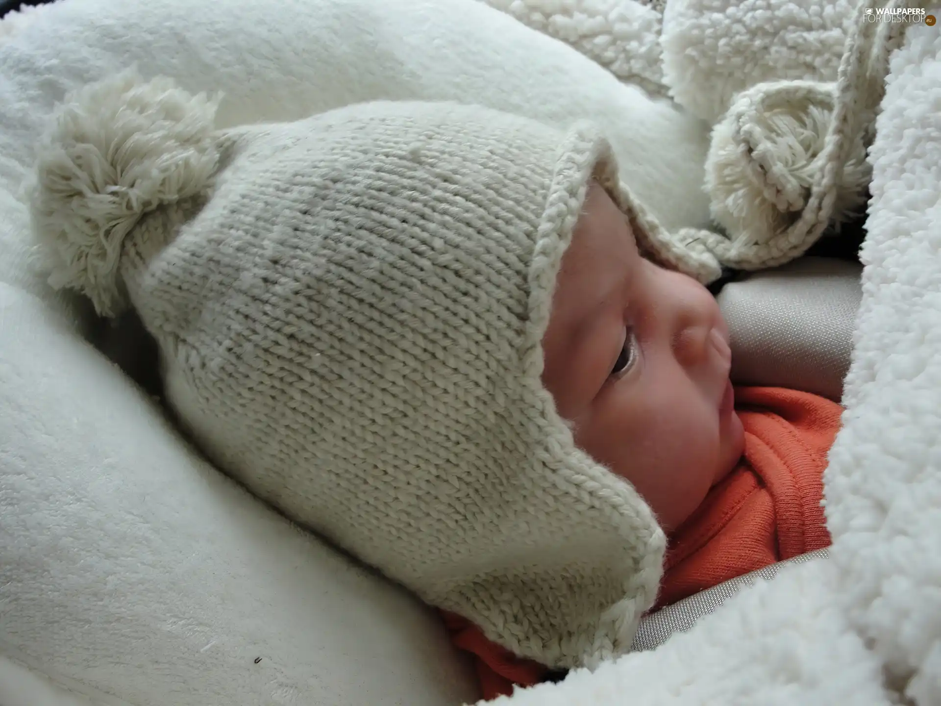 Hat, Kid, White