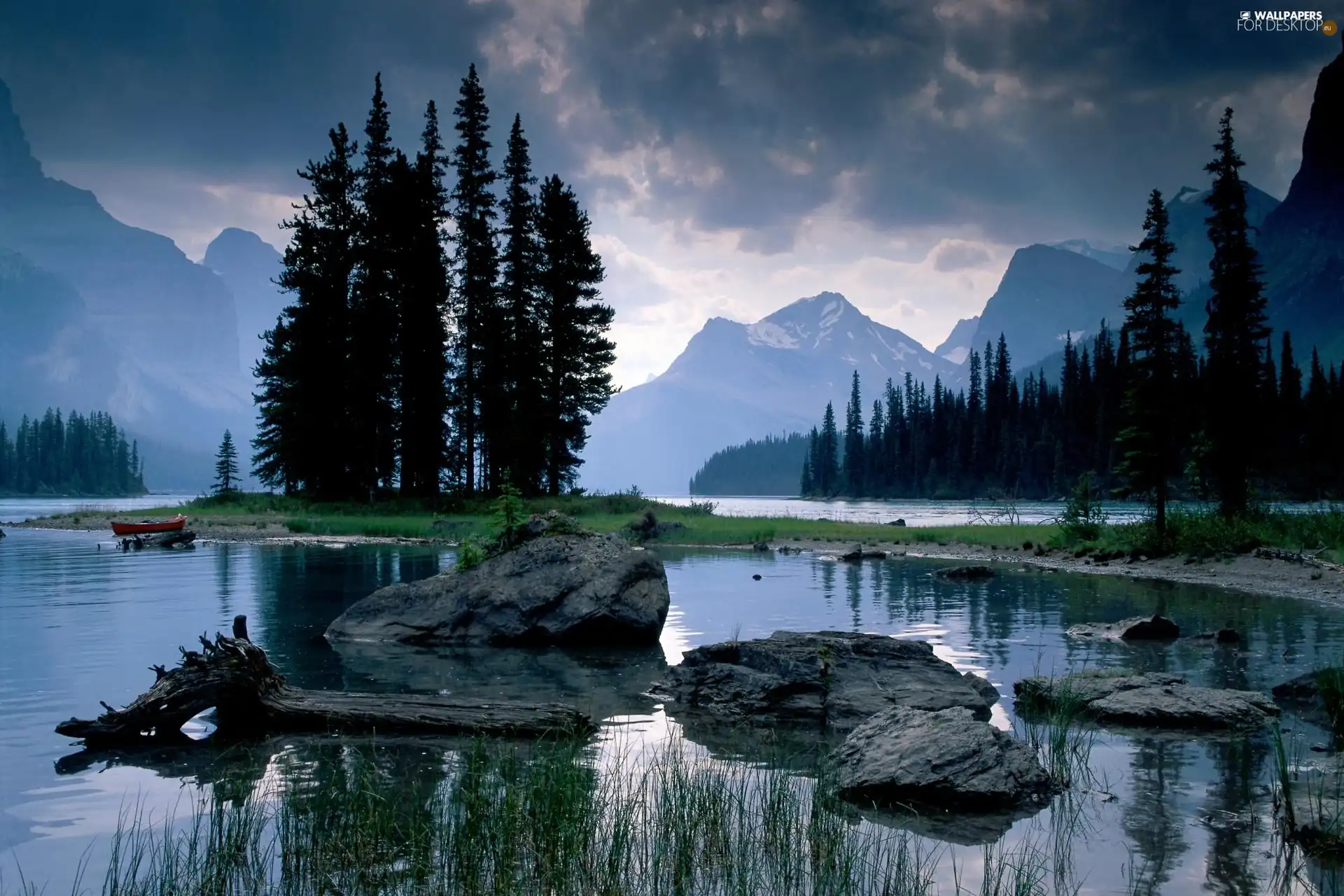 trees, Stones, Mountains, viewes